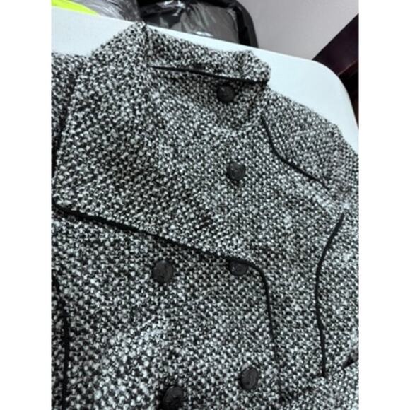 NEW!!! "GUESS" Wool Blend Double Breasted Trench Coat SZ 2XL Belted Quiet Luxury - Picture 12 of 15